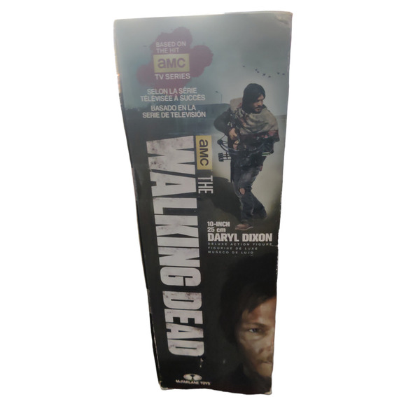 The Walking Dead New in Box 10" Daryl Dixon Action Figure Series 4 Edition - Picture 4 of 5